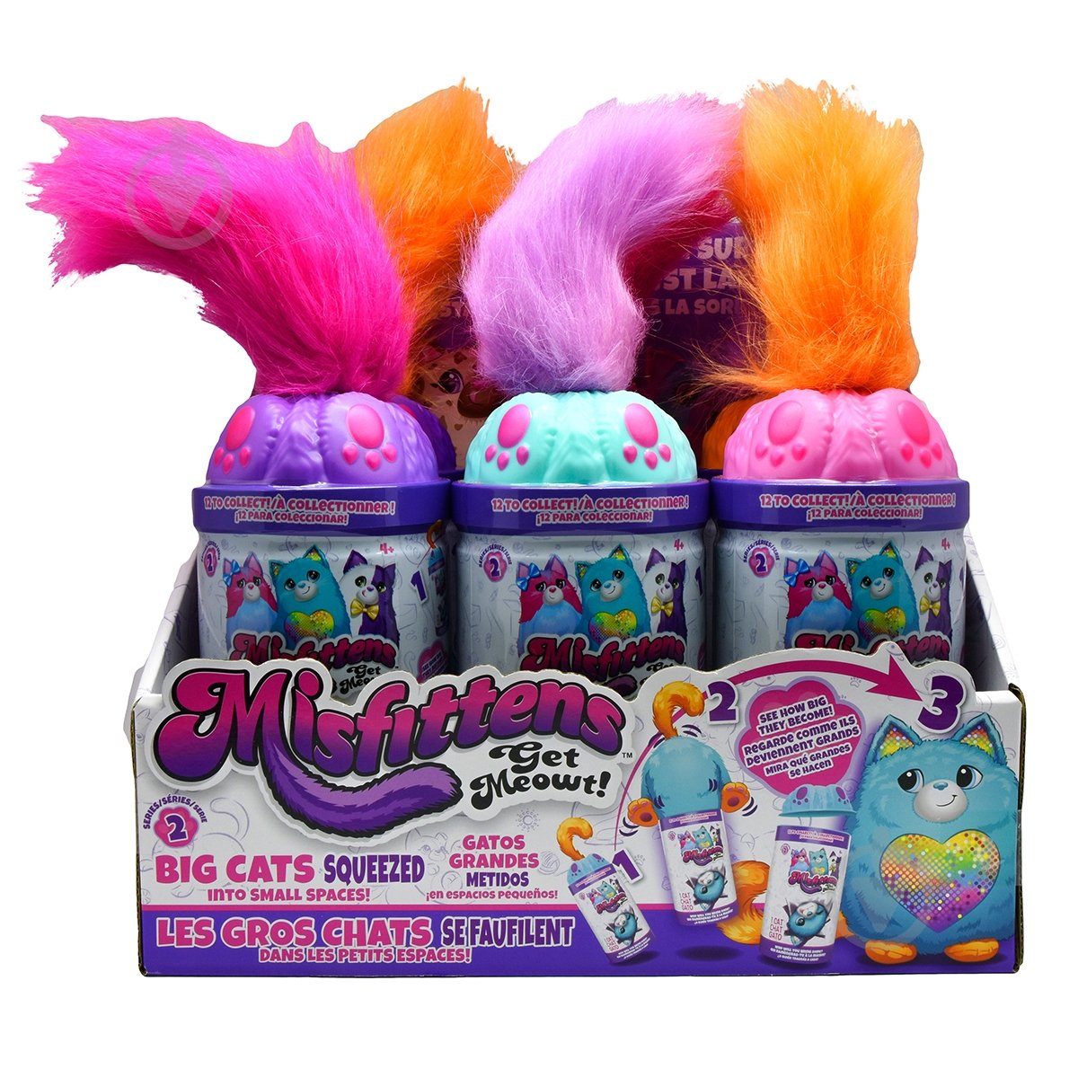 М'яка іграшка Misfittens W2 Котик у банці різнокольоровий 03936(W2) - фото 4 М'яка іграшка Misfittens W2 Котик у банці різнокольоровий 03936(W2) - фото 4