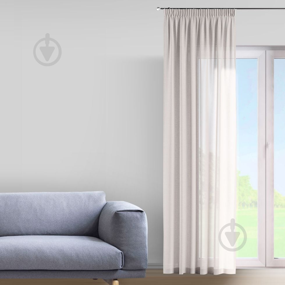 Тюль Batist 400х285 см белый Decora textile - фото 1