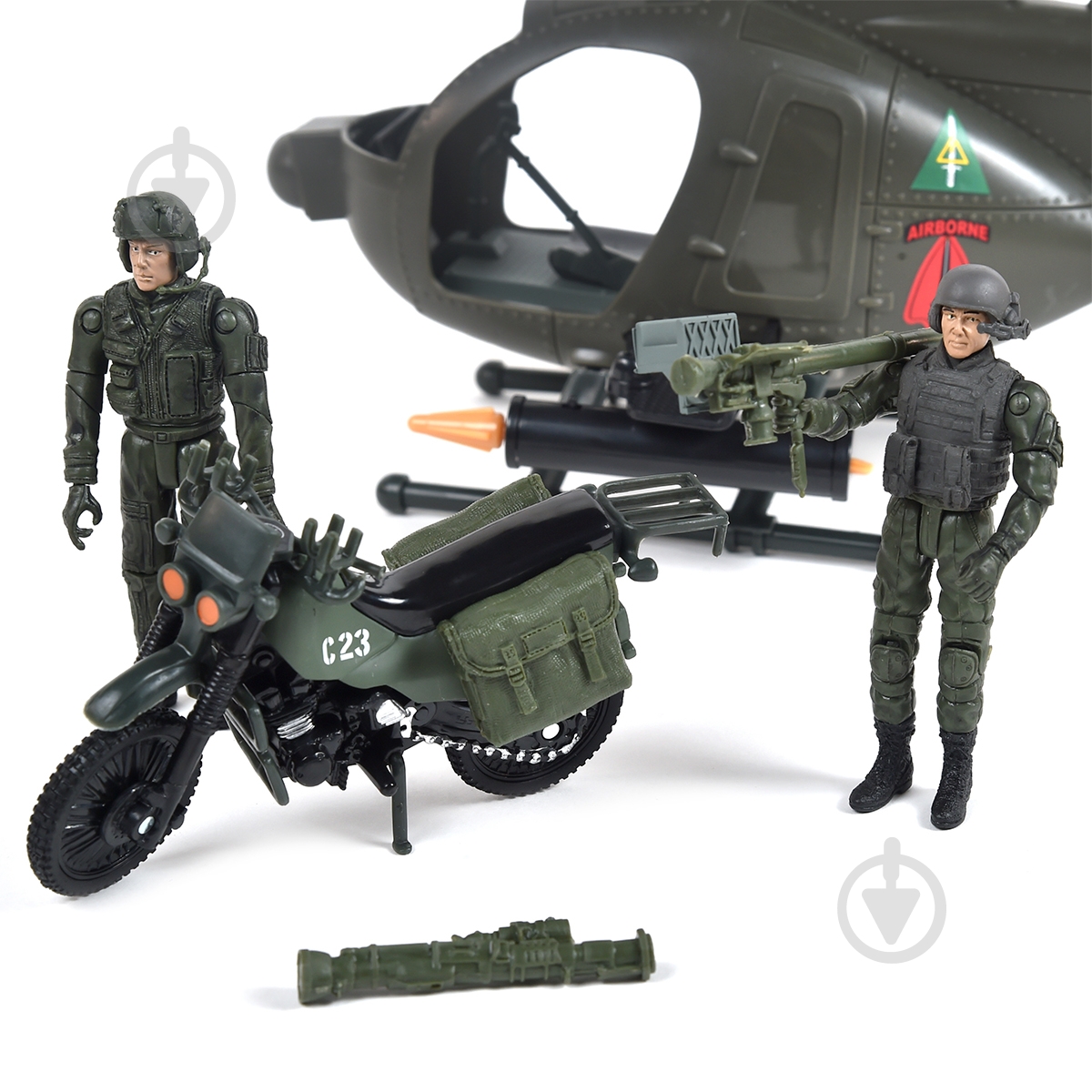 Игровой набор Elite Force МНОГОЦЕЛЕВЫЙ ВИНТОКРЫЛ MH-6 101860 - фото 3