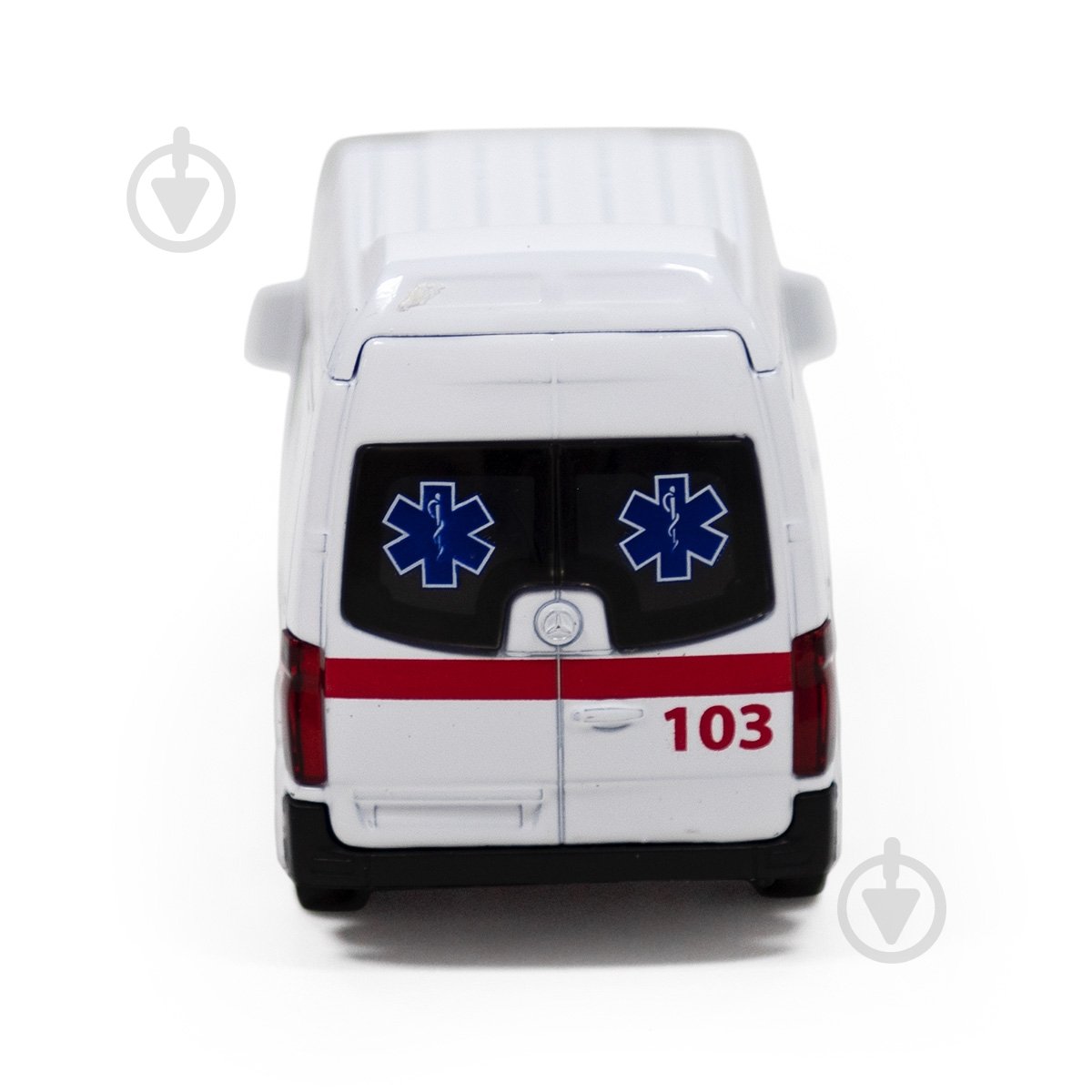 Автомодель TechnoDrive 1:32 Mercedes-Benz Sprinter Швидка допомога 250295 - фото 3