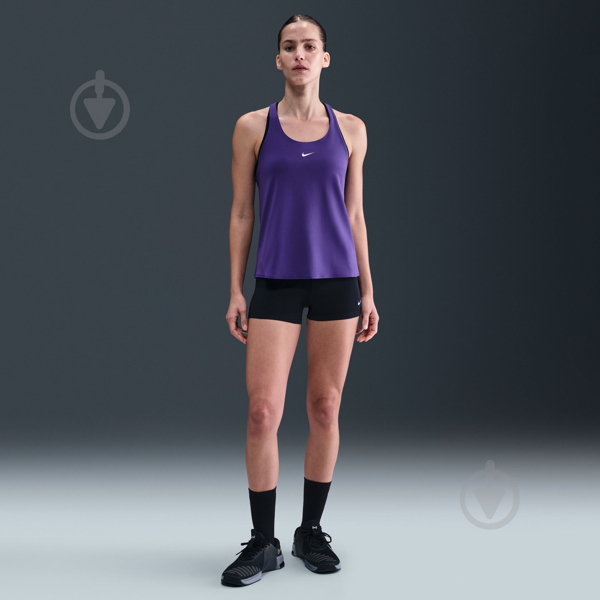 Майка Nike W NP DF TANK ELASTIKA IB9900-547 р.S фіолетовий - фото 8