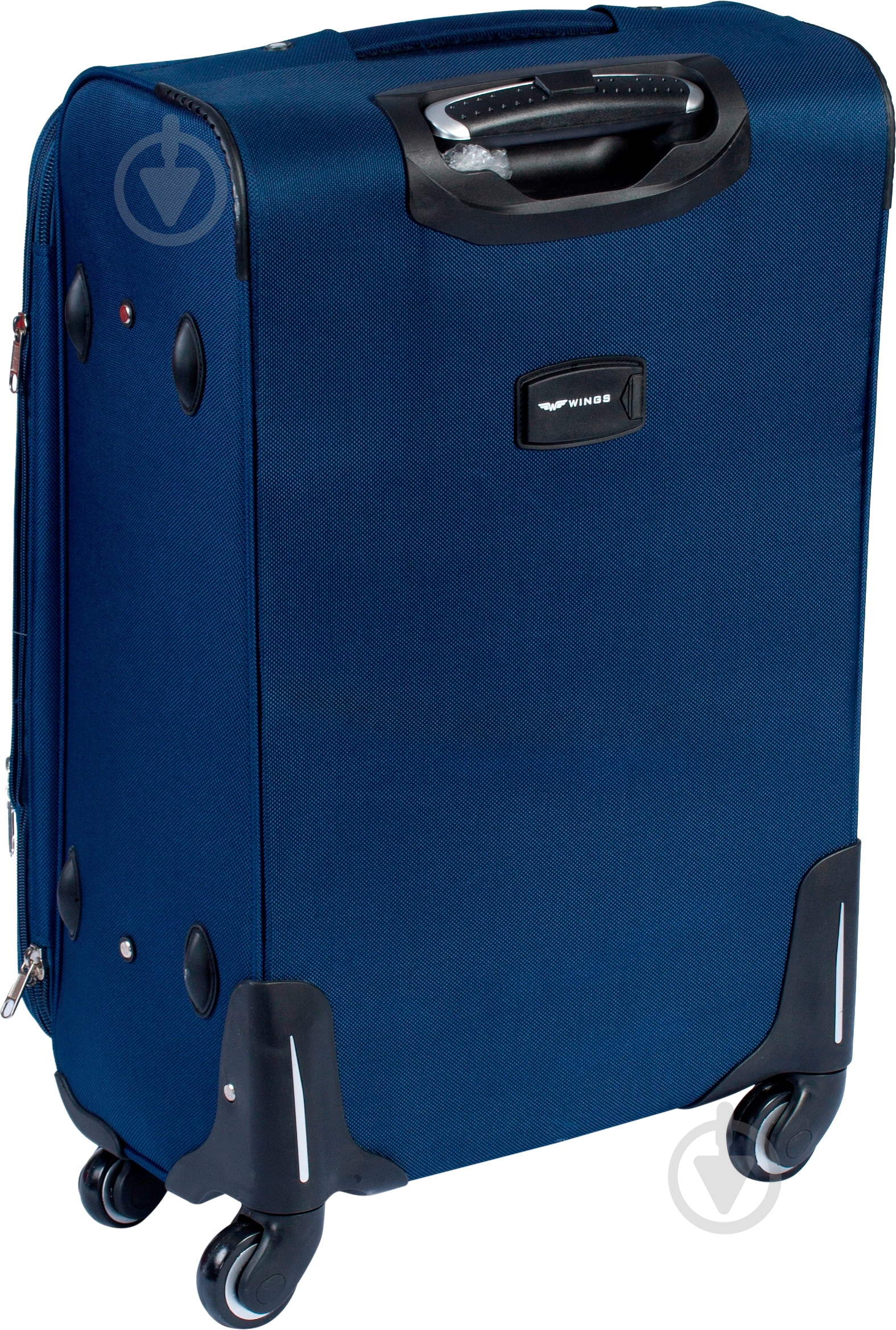 Чемодан Wings 1708 Mini 4 колеса 55x35x22 см 42 л синий Vt00096 - фото 3