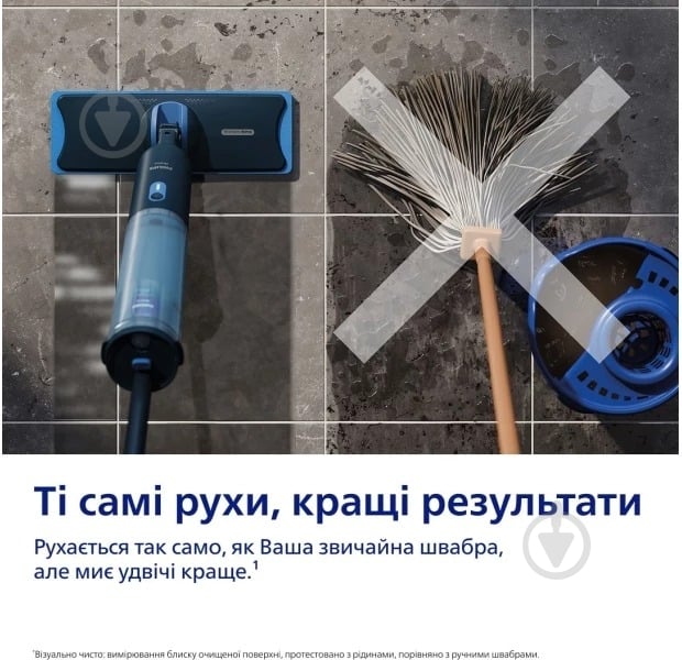 Электрошвабра Philips OneUp серії 3000 XV3101/01 - фото 10