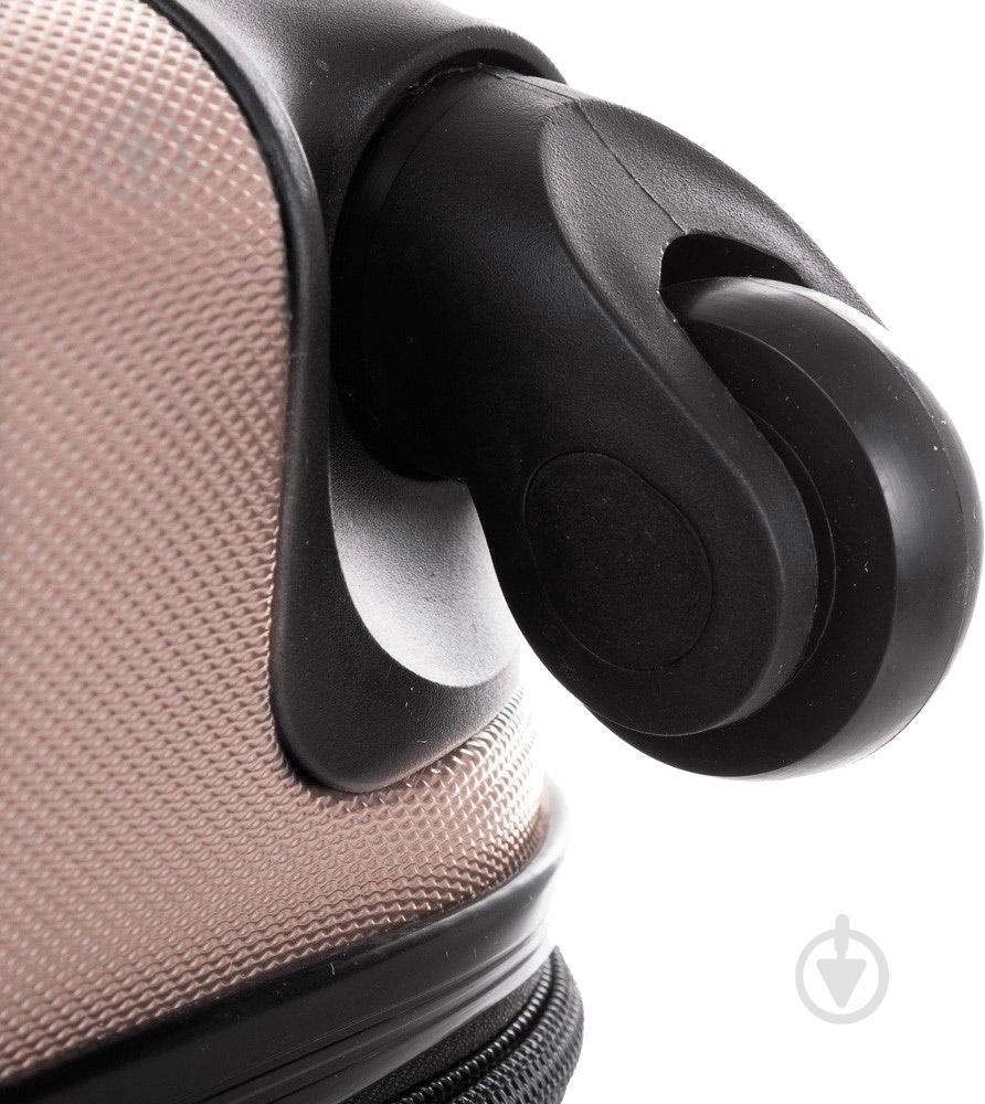 Чемодан Wings 310 Mini без расширения 55x40x22 см 4 колеса 48 л шампань Wp00006 - фото 4