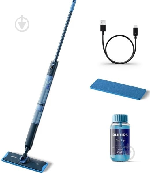 Электрошвабра Philips 5000 series OneUp XV5113/01 blue - фото 1