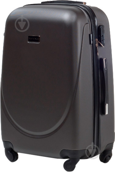 Чемодан Wings 310 Mini без расширения 55x40x22 см 4 колеса 48 л графит Wp00003 - фото 1