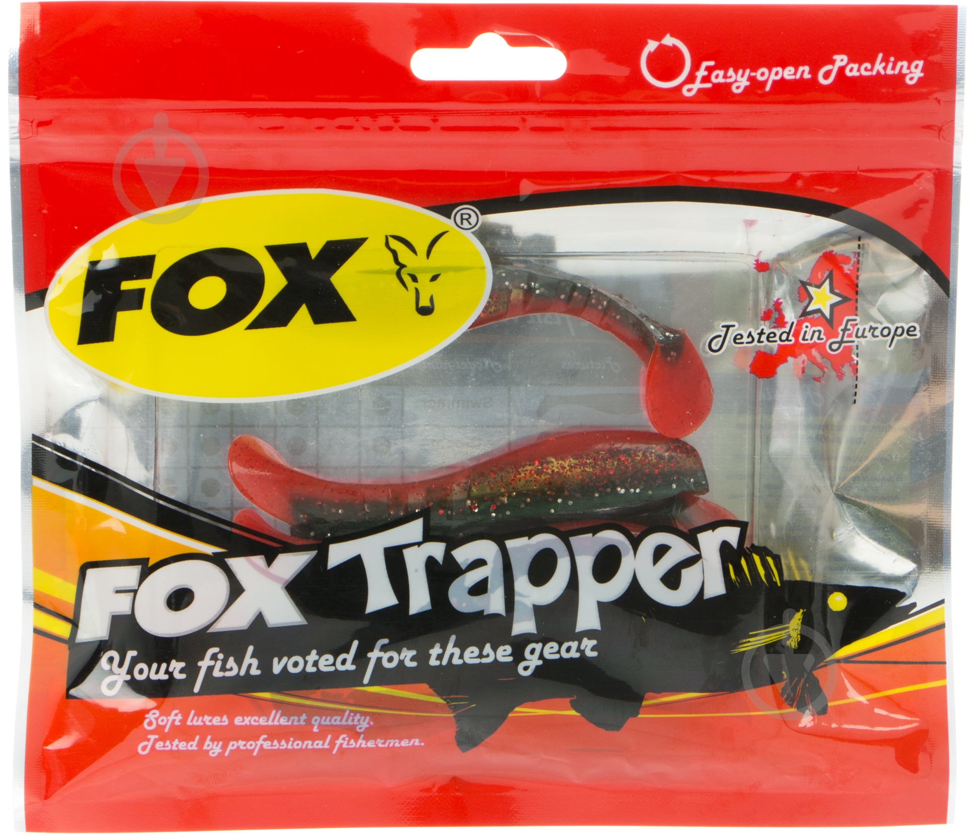 Виброхвост FOX Trapper 80 мм 8 шт. #070 - фото 2 Виброхвост FOX Trapper 80 мм 8 шт. #070 - фото 2