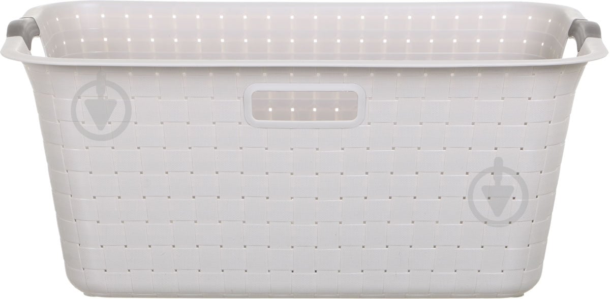 Корзина для белья Curver Nuance 300х390х260 мм 40 л кремовый - фото 2