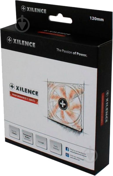 Вентилятор Xilence LED Red XPF120.TR (XF046) - фото 4 Вентилятор Xilence LED Red XPF120.TR (XF046) - фото 4