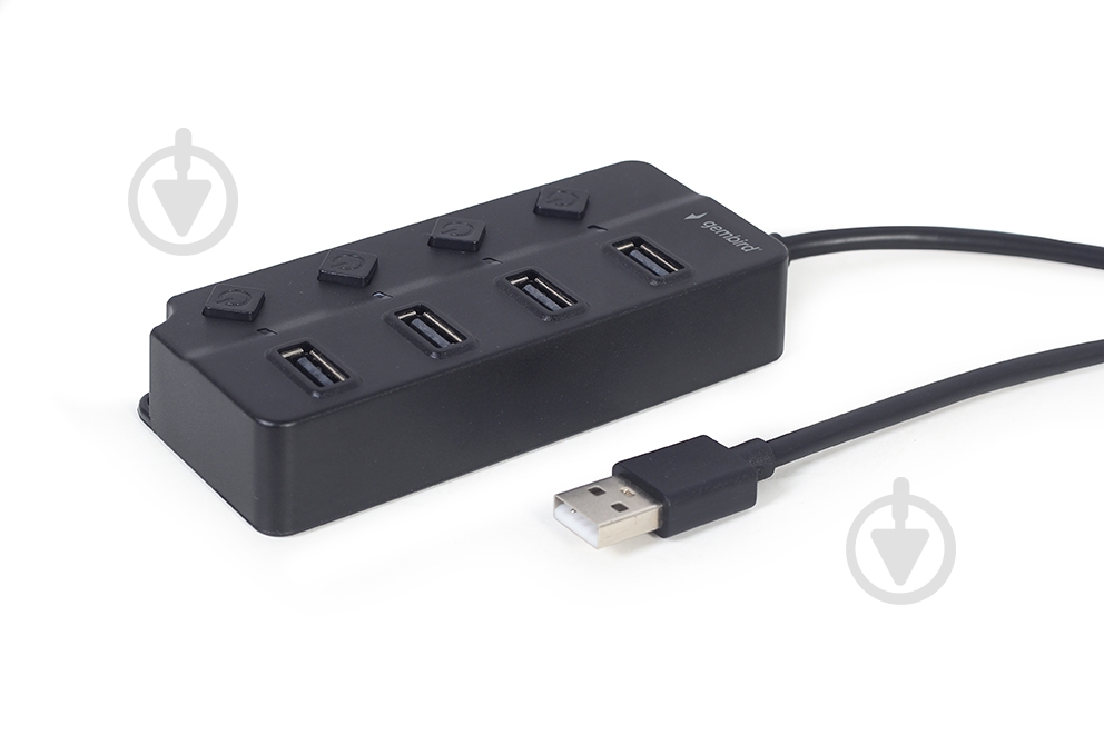 USB-хаб Gembird 4 порта USB 2.0 - фото 1