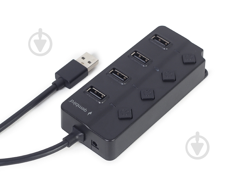 USB-хаб Gembird 4 порта USB 2.0 - фото 2
