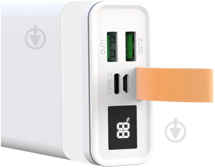 Повербанк Xo PR129 20000 mAh white (PR129_White) - фото 2