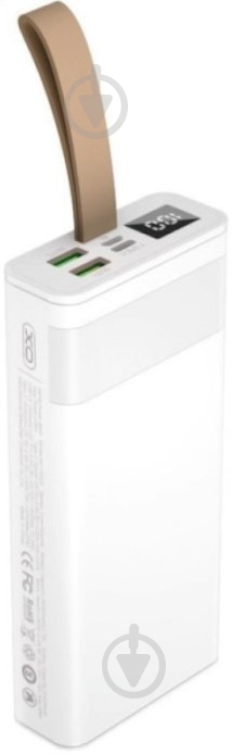 Повербанк Xo PR129 20000 mAh white (PR129_White) - фото 1