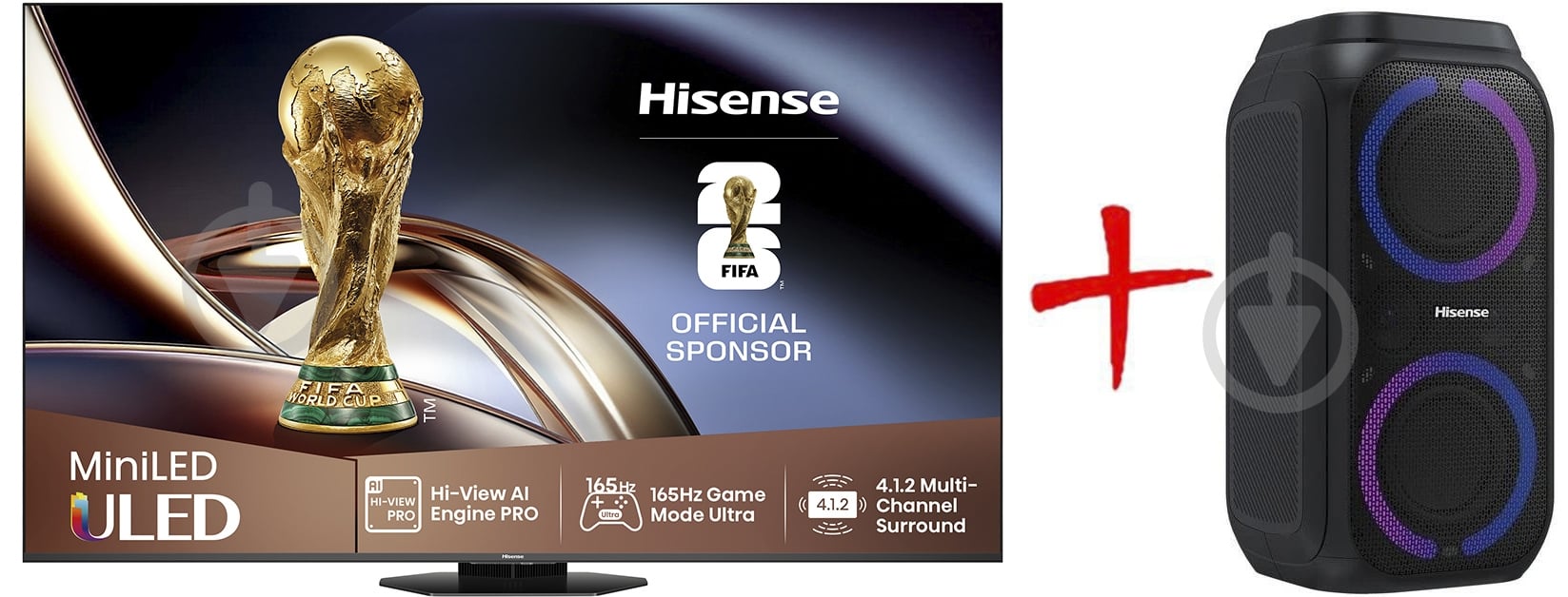 Телевизор Hisense 75U8Q - фото 1 Телевизор Hisense 75U8Q - фото 1