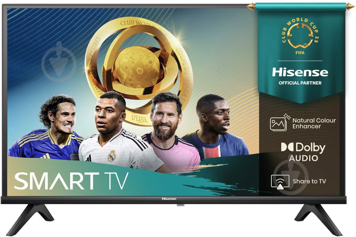 Телевізор Hisense 40A4Q - фото 1
