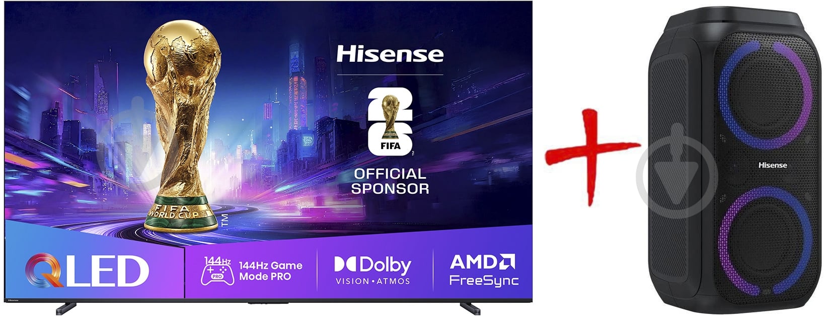Телевізор Hisense 100E7Q PRO - фото 1