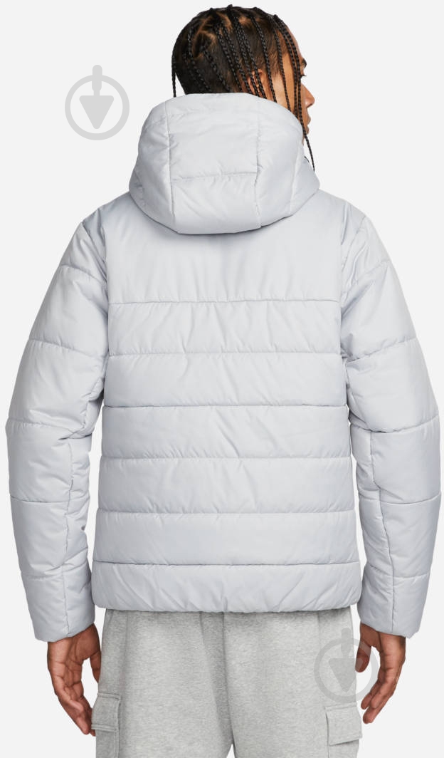 Пуховик чоловічий зимовий Nike M NSW REPEAT SYN FILL JKT DX2037-077 р.XL сірий - фото 2 Пуховик чоловічий зимовий Nike M NSW REPEAT SYN FILL JKT DX2037-077 р.XL сірий - фото 2