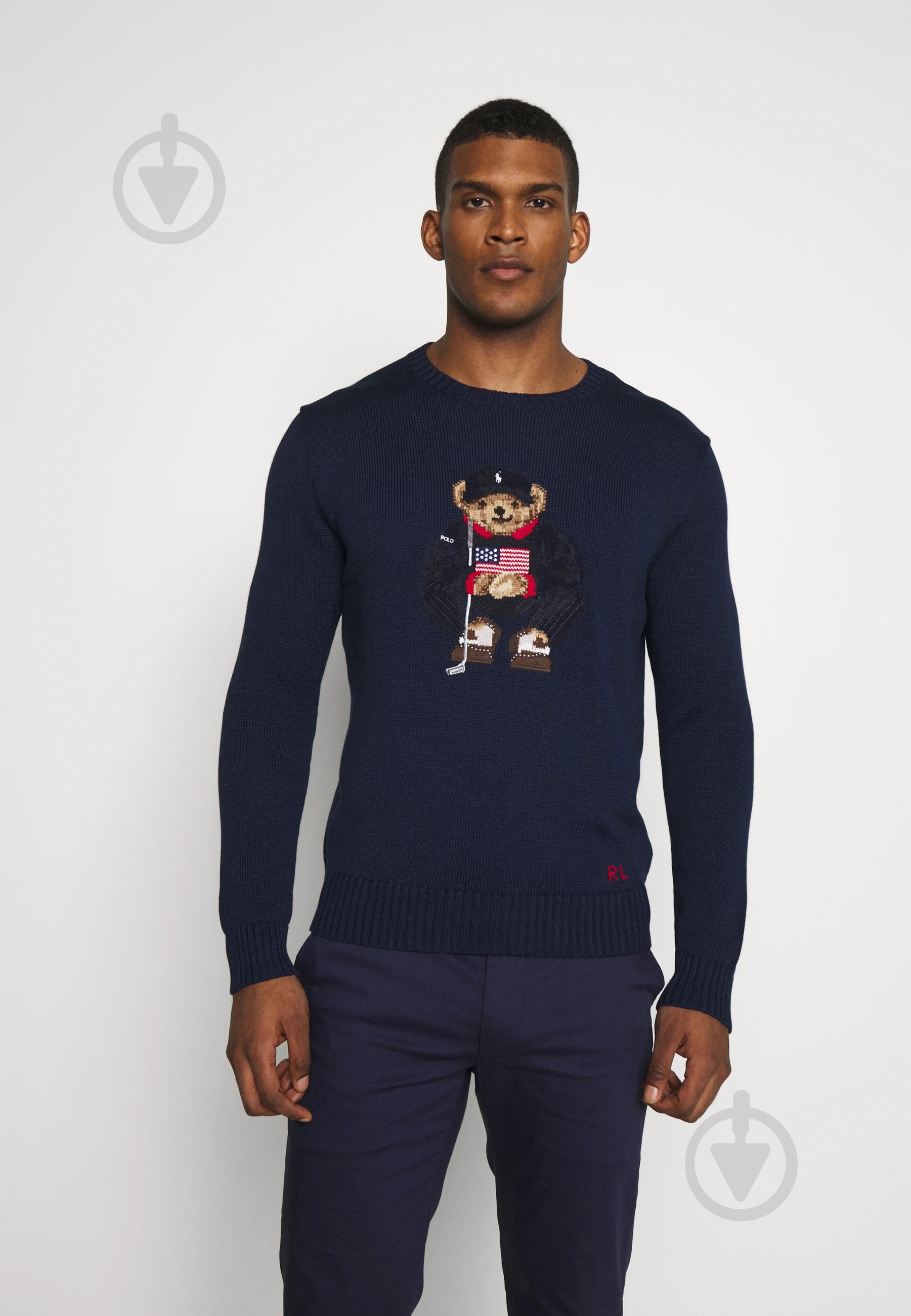 Джемпер Polo Ralph Lauren LS CN BEAR-LONG SLEEVE-SWEATER 710671157-1 р. L синий - фото 1 Джемпер Polo Ralph Lauren LS CN BEAR-LONG SLEEVE-SWEATER 710671157-1 р. L синий - фото 1