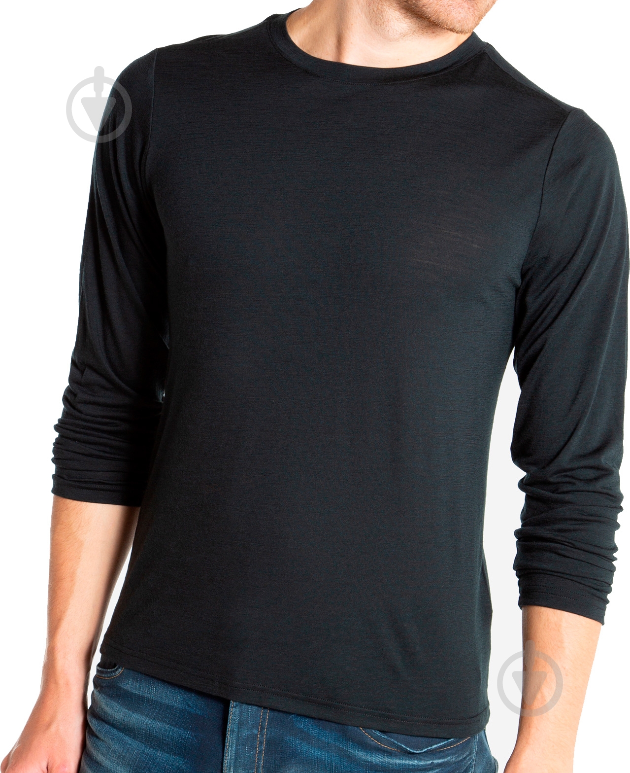 Футболка We Norwegians Base One Long Sleeve 1300-99 р. S чорний - фото 1
