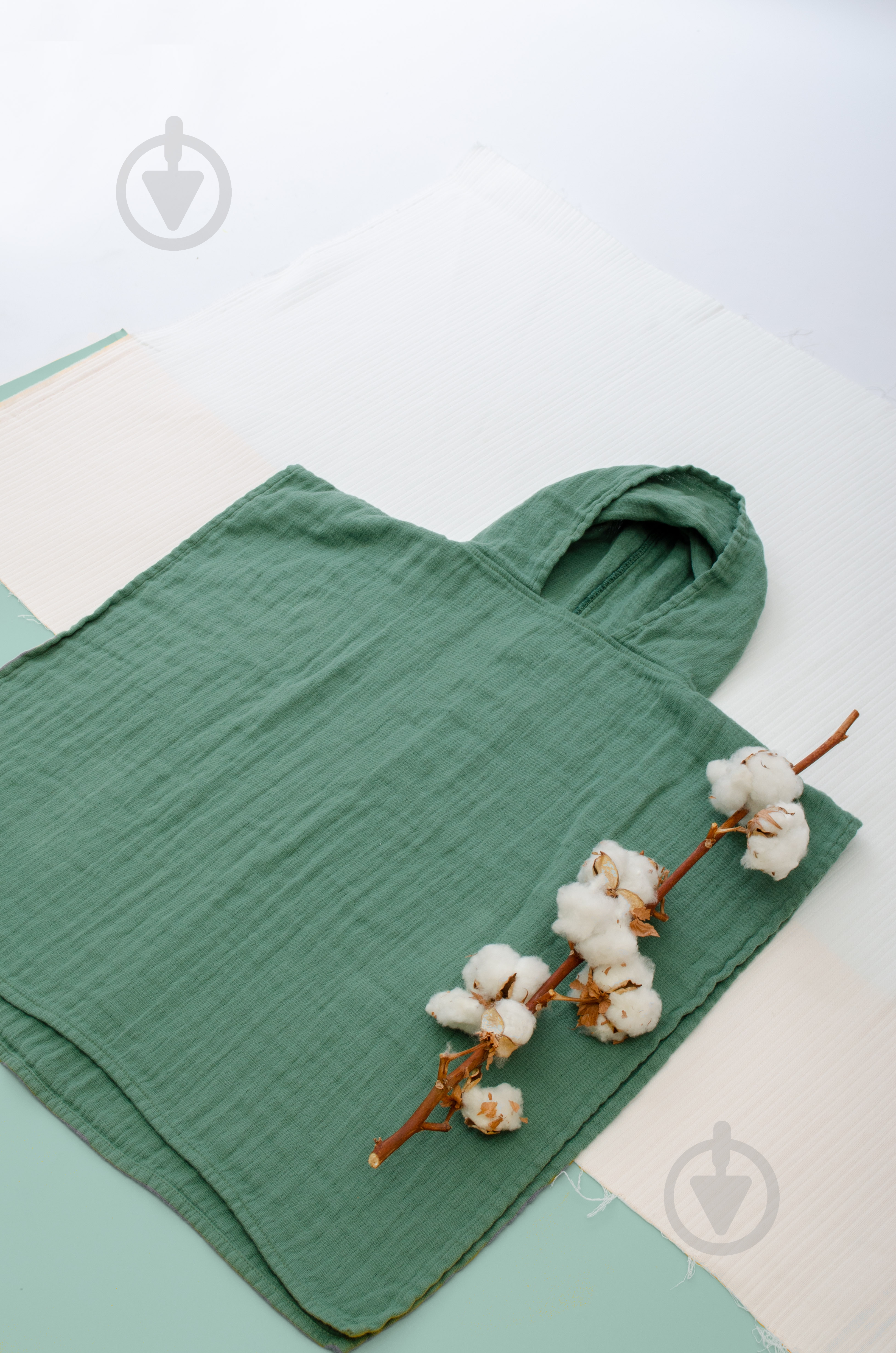 Полотенце Эдельвика 393-22/00 зеленый - фото 3