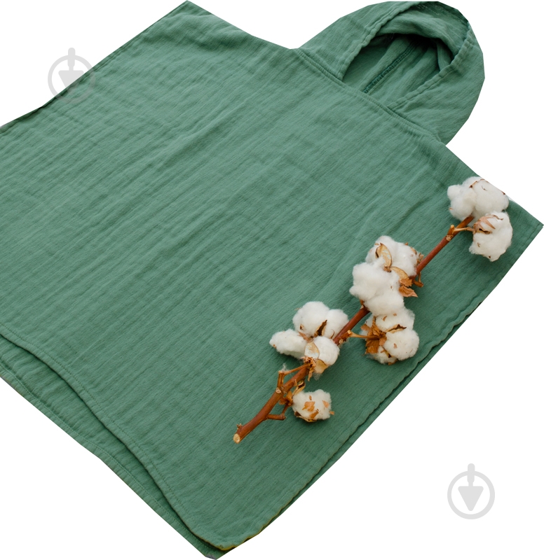 Полотенце Эдельвика 393-22/00 зеленый - фото 1