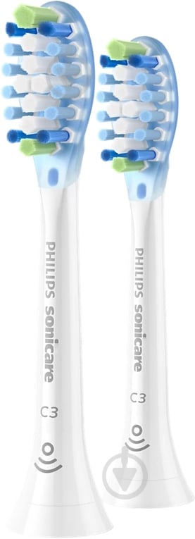 Насадки для електричної зубної щітки Philips Sonicare C3 Premium Plaque Defence (HX9042/87) - фото 1