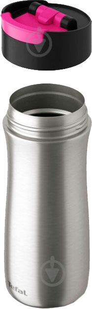 Термочашка Tefal 301 мл розовый Coffee-To-Go - фото 3