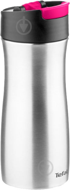 Термочашка Tefal 301 мл розовый Coffee-To-Go - фото 1