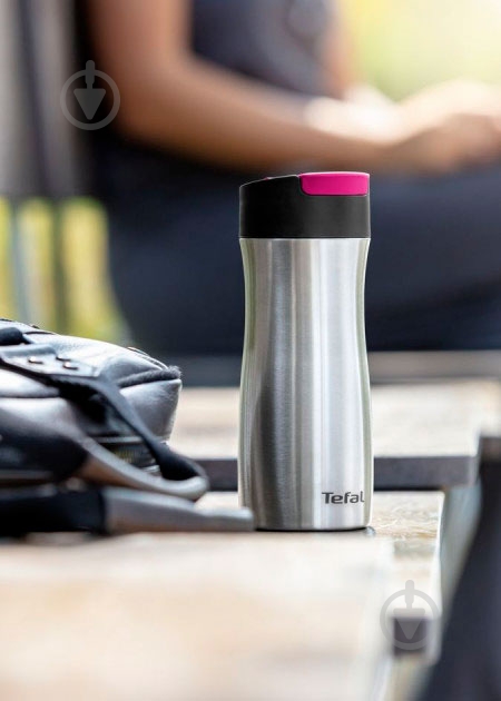 Термочашка Tefal 301 мл розовый Coffee-To-Go - фото 5