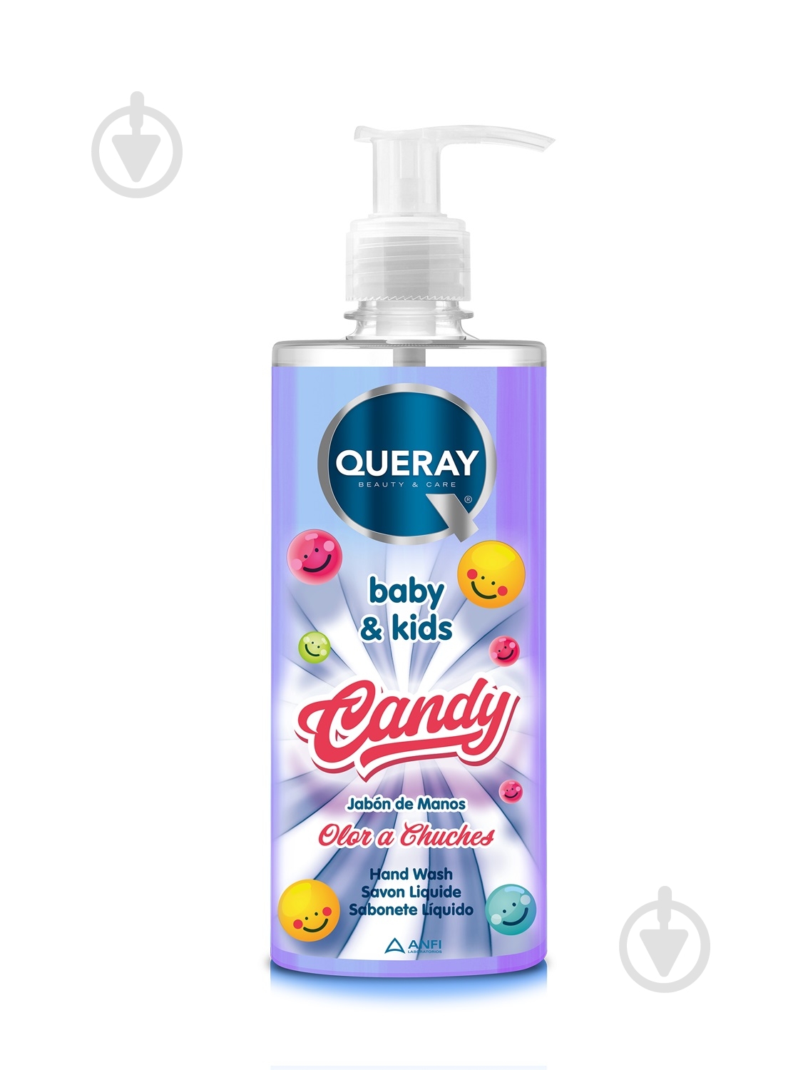 Детское мыло QUERAY Candy 500 мл (351301) - фото 1 Детское мыло QUERAY Candy 500 мл (351301) - фото 1