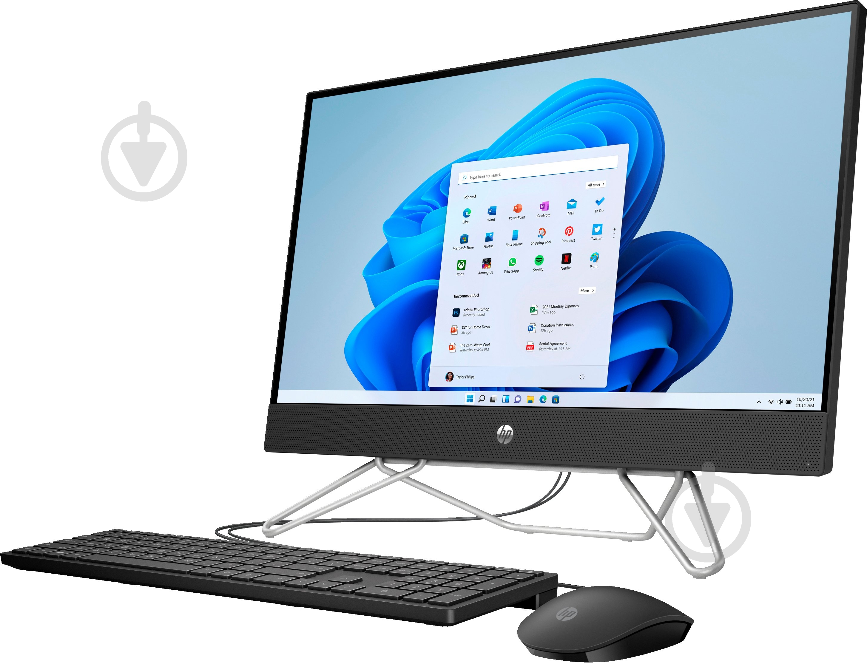 Моноблок HP All-in-One 24-cb0006ua 23,8" (689Z7EA) black - фото 3