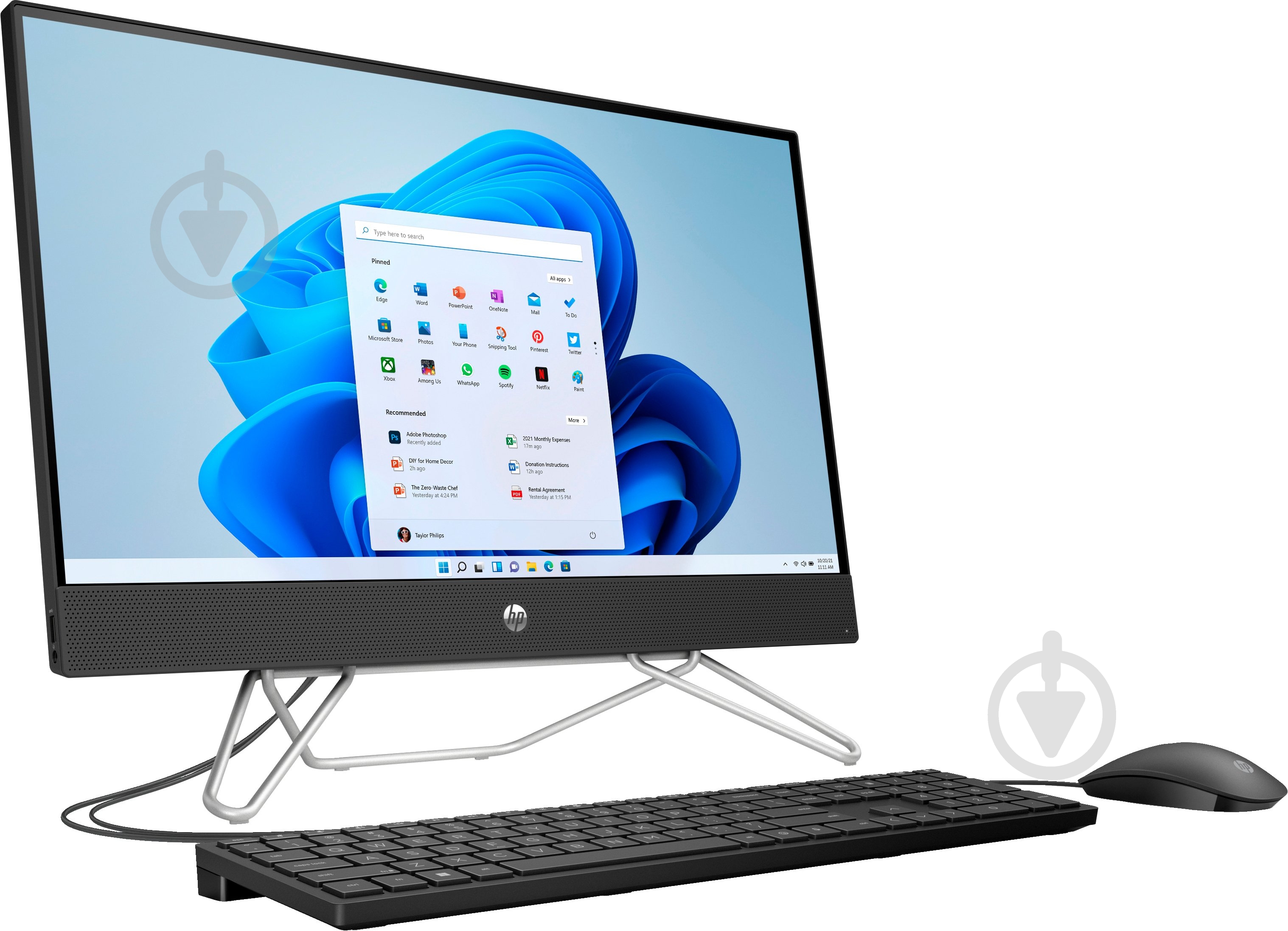 Моноблок HP All-in-One 24-cb0006ua 23,8" (689Z7EA) black - фото 2