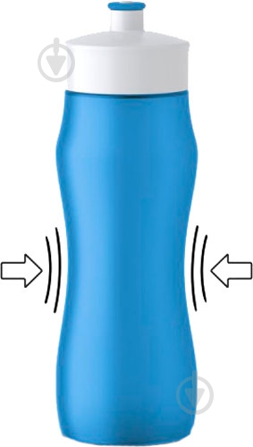 Бутылка Tefal 0.6 л синяя Squeeze - фото 3 Бутылка Tefal 0.6 л синяя Squeeze - фото 3