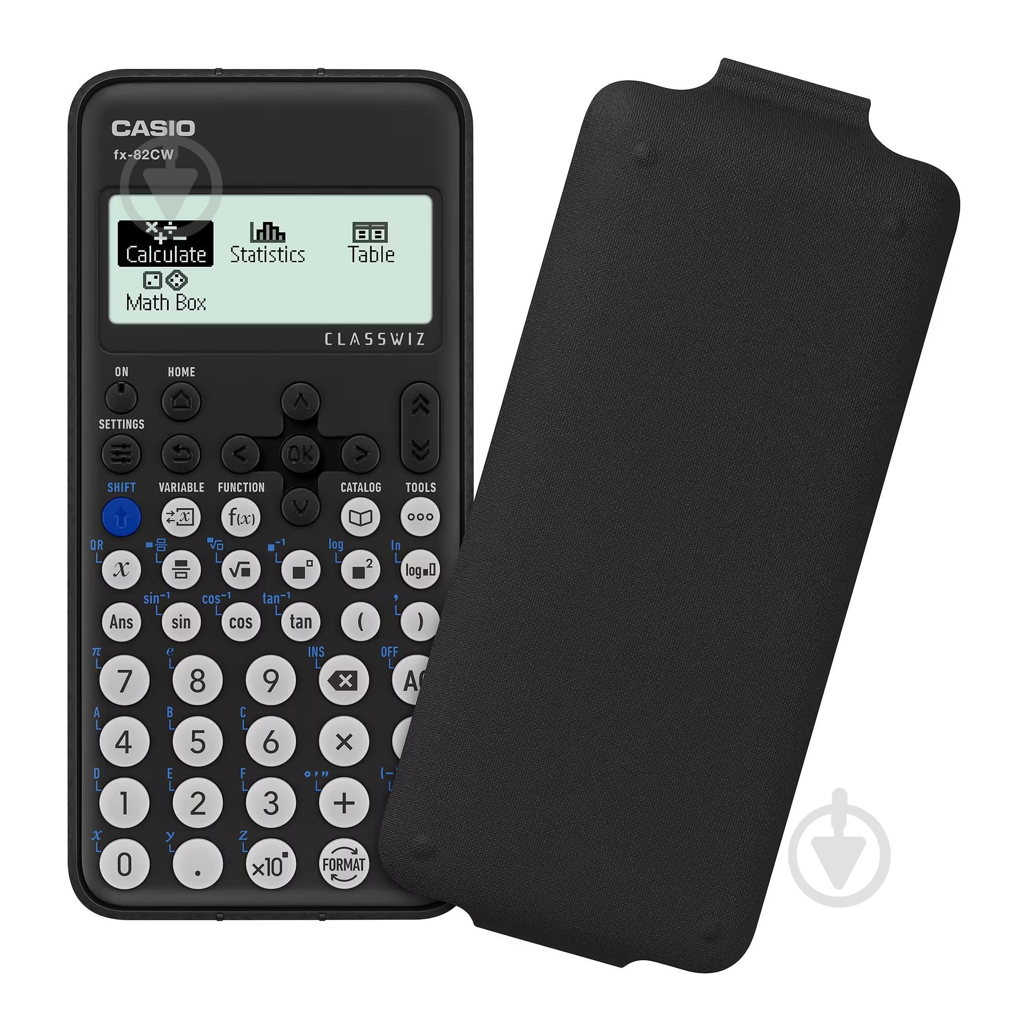 Калькулятор науковий з кришкою чорний (FX-82CW-W-ET-V) Casio - фото 2