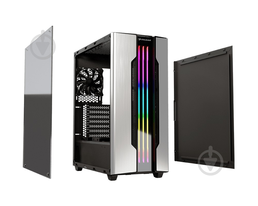 Корпус Cougar Gemini S (Silver) - фото 4