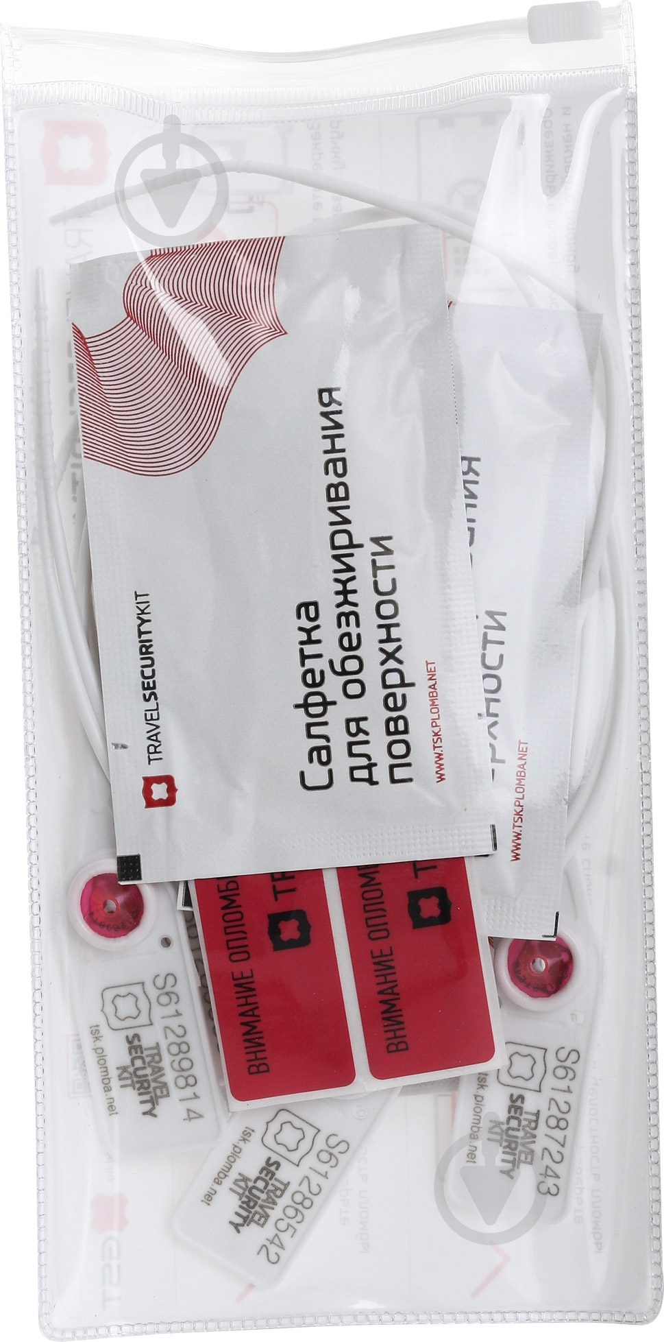 Набор охранных пломб для багажа TSK шт - фото 5