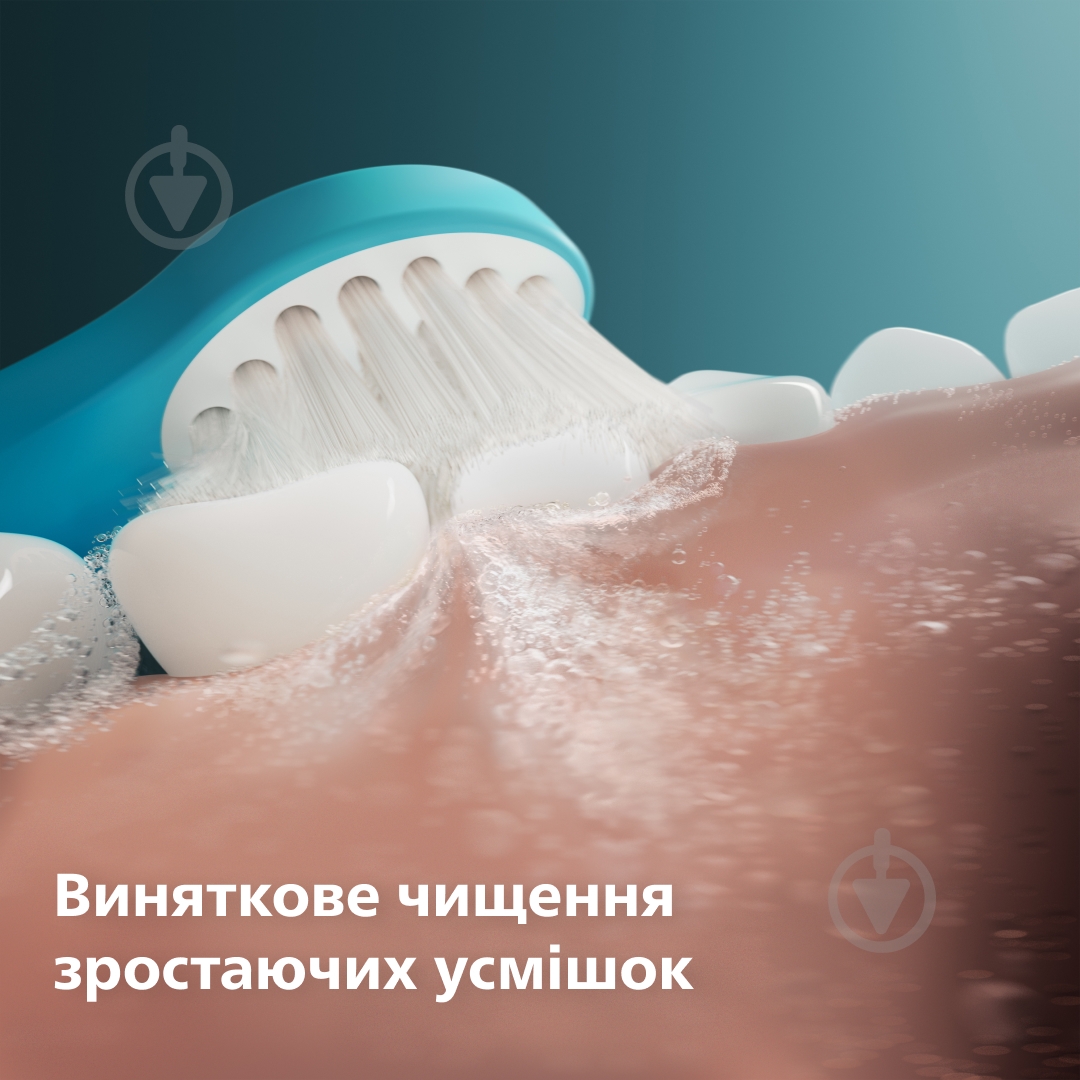 Насадки для електричної зубної щітки Philips Sonicare For Kids (HX6032/90) - фото 11