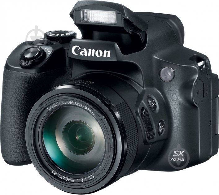 Фотоапарат Canon Powershot SX70 HS (3071C012) black - фото 1