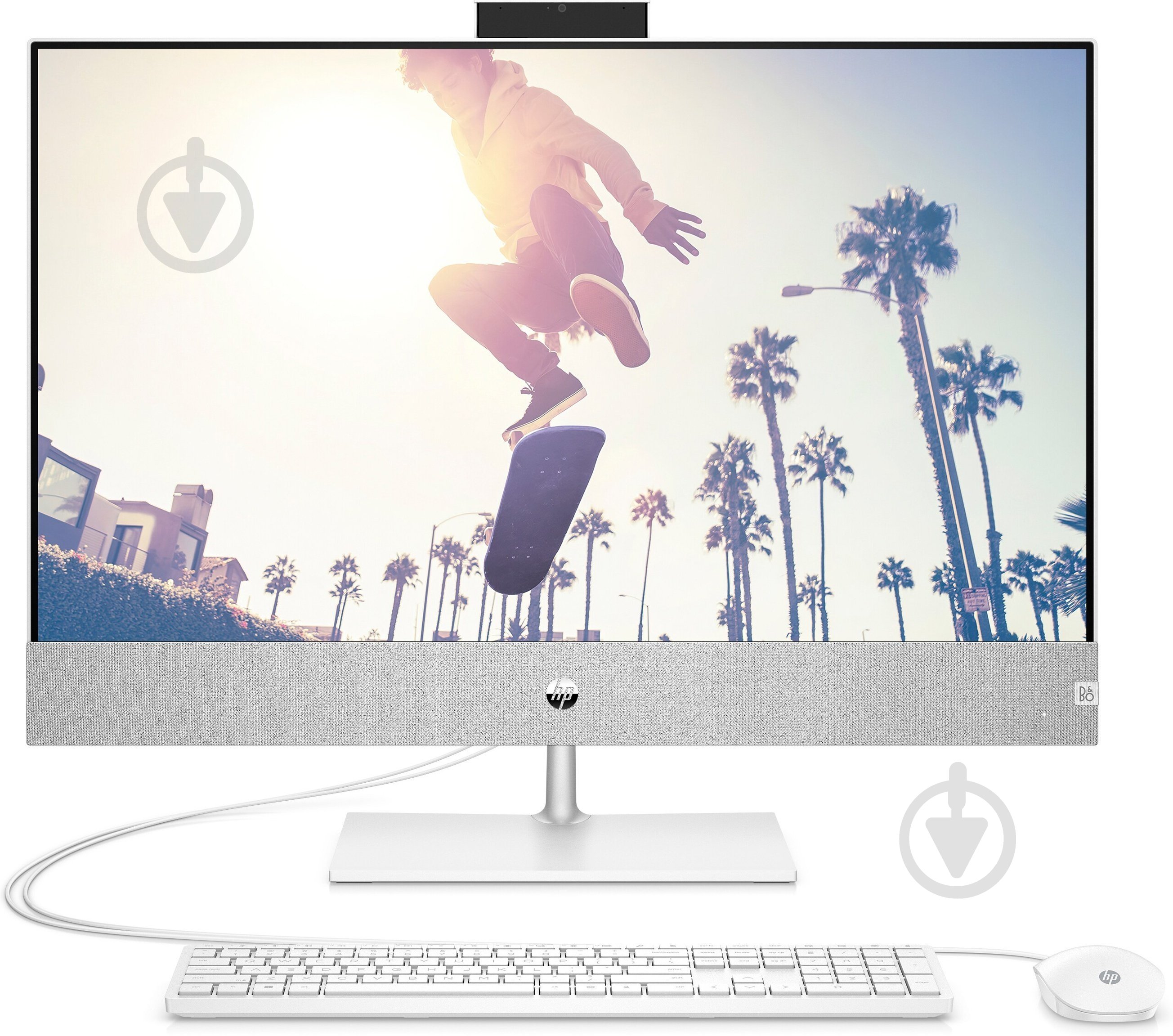 Моноблок HP Pavilion 27" (68V08EA) white - фото 2 Моноблок HP Pavilion 27" (68V08EA) white - фото 2