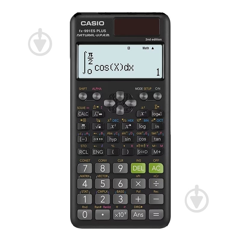 Калькулятор научный серый (FX-991ESPLUS-2WETD) Casio - фото 1 Калькулятор научный серый (FX-991ESPLUS-2WETD) Casio - фото 1