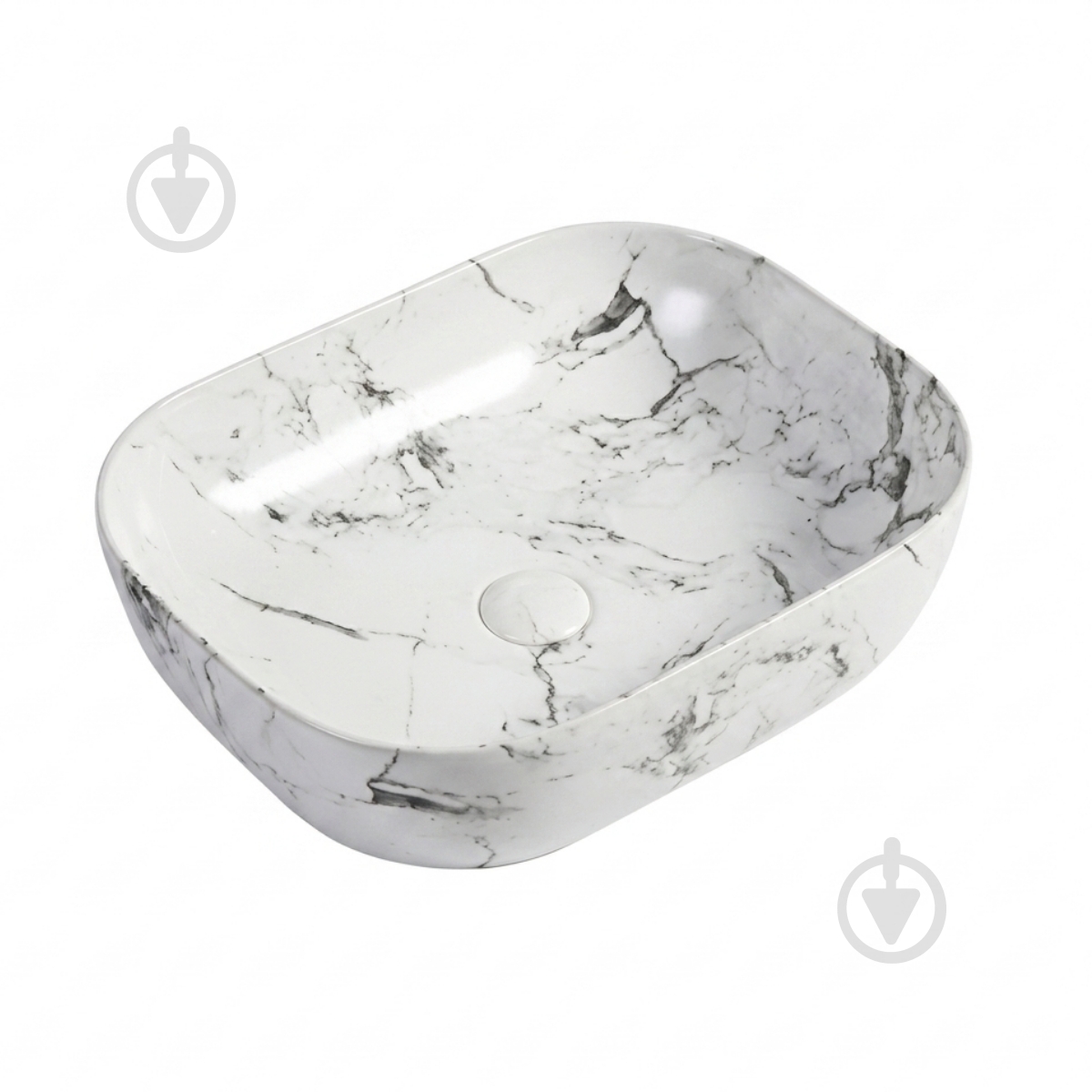 Умывальник-чаша Doosh MARMUR DO-TS-14 Marble White - фото 1