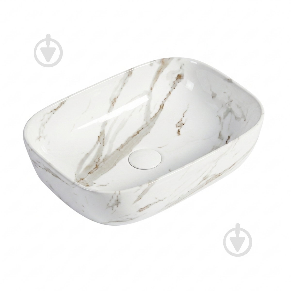 Умывальник-чаша Doosh MARMUR DO-TS-14 Marble Light - фото 1 Умывальник-чаша Doosh MARMUR DO-TS-14 Marble Light - фото 1