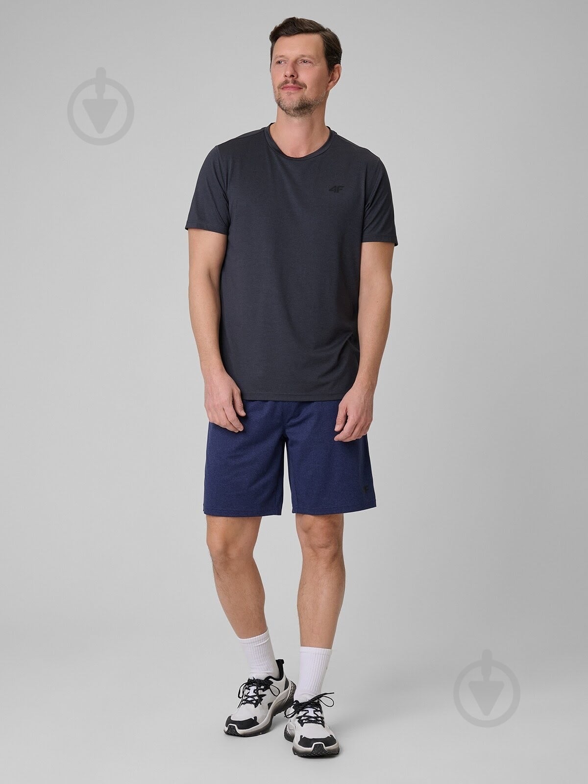 Футболка 4F TSHIRT FNK M2140 4FWSS26TFTSM2140-21M р.L сірий - фото 2