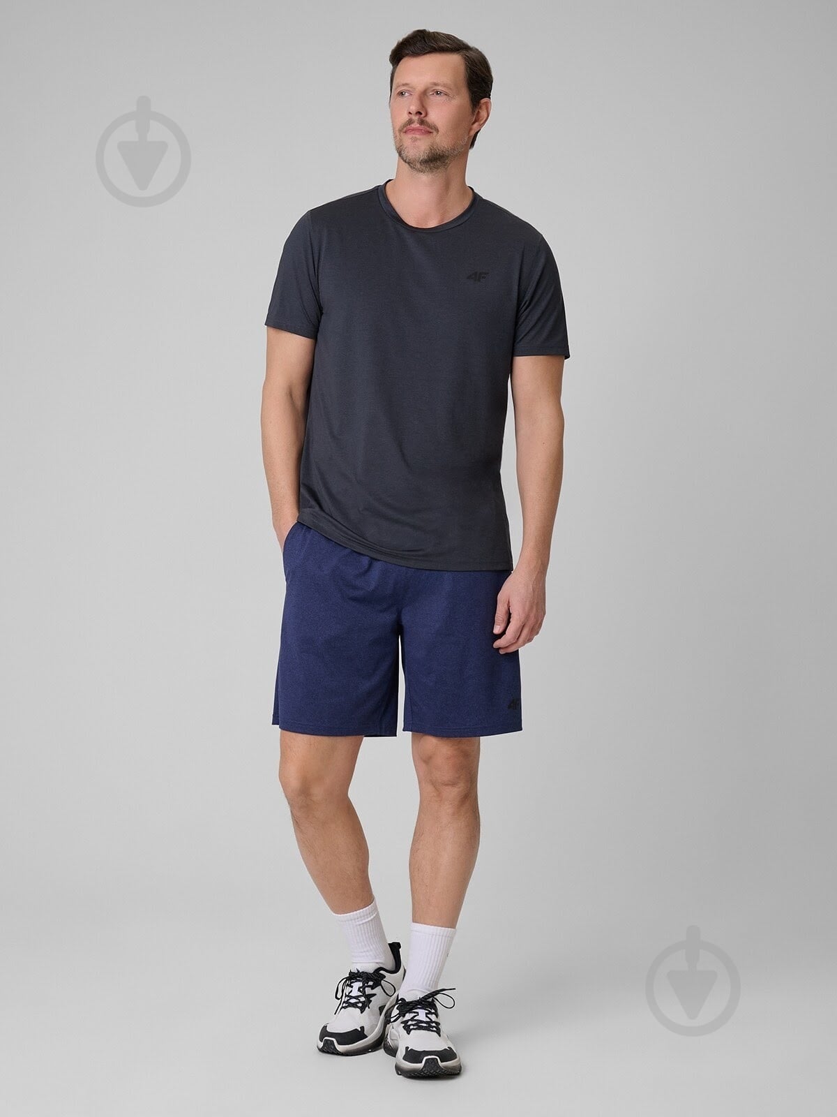 Футболка 4F TSHIRT FNK M2140 4FWSS26TFTSM2140-21M р.L сірий - фото 5