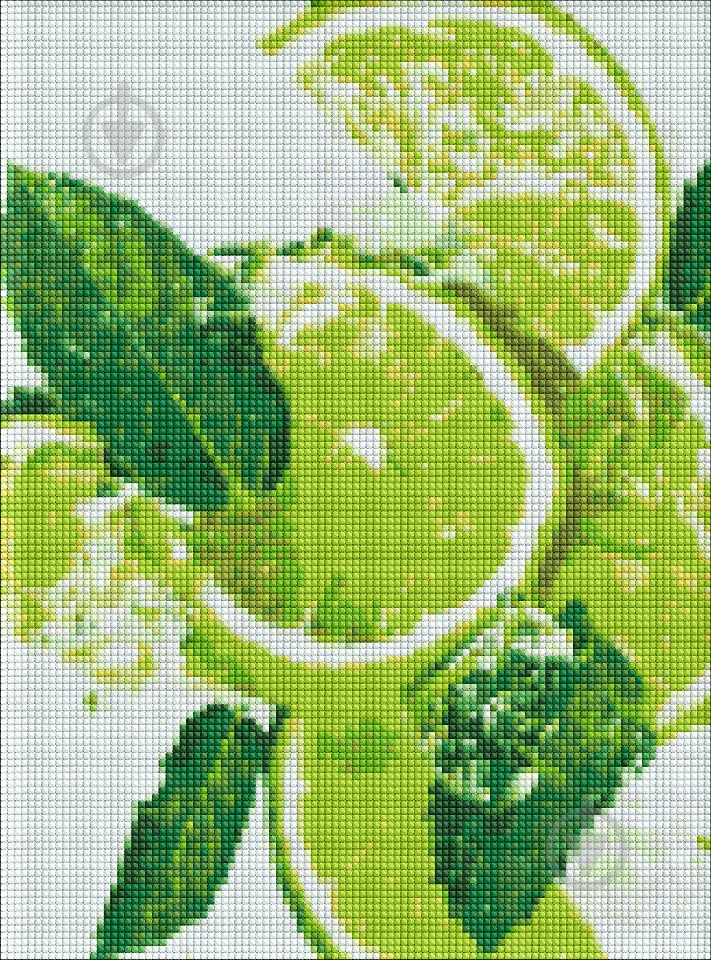 Алмазная мозаика Лаймовый фреш Ideyka - фото 1 Алмазная мозаика Лаймовый фреш Ideyka - фото 1