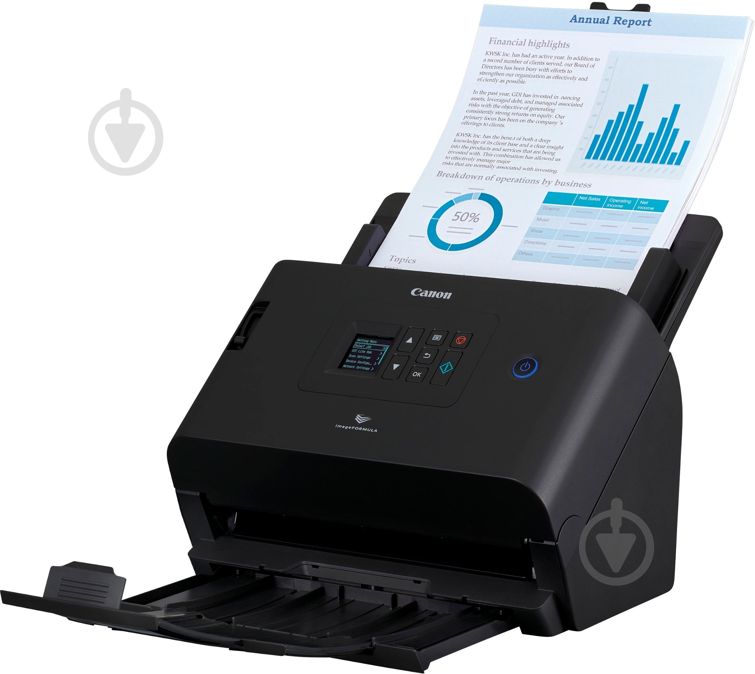 Документ-сканер Canon DR-S250N - фото 5 Документ-сканер Canon DR-S250N - фото 5