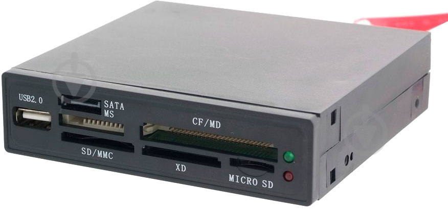 Кардридер Gembird FDI2-ALLIN1S-B - фото 2 Кардридер Gembird FDI2-ALLIN1S-B - фото 2