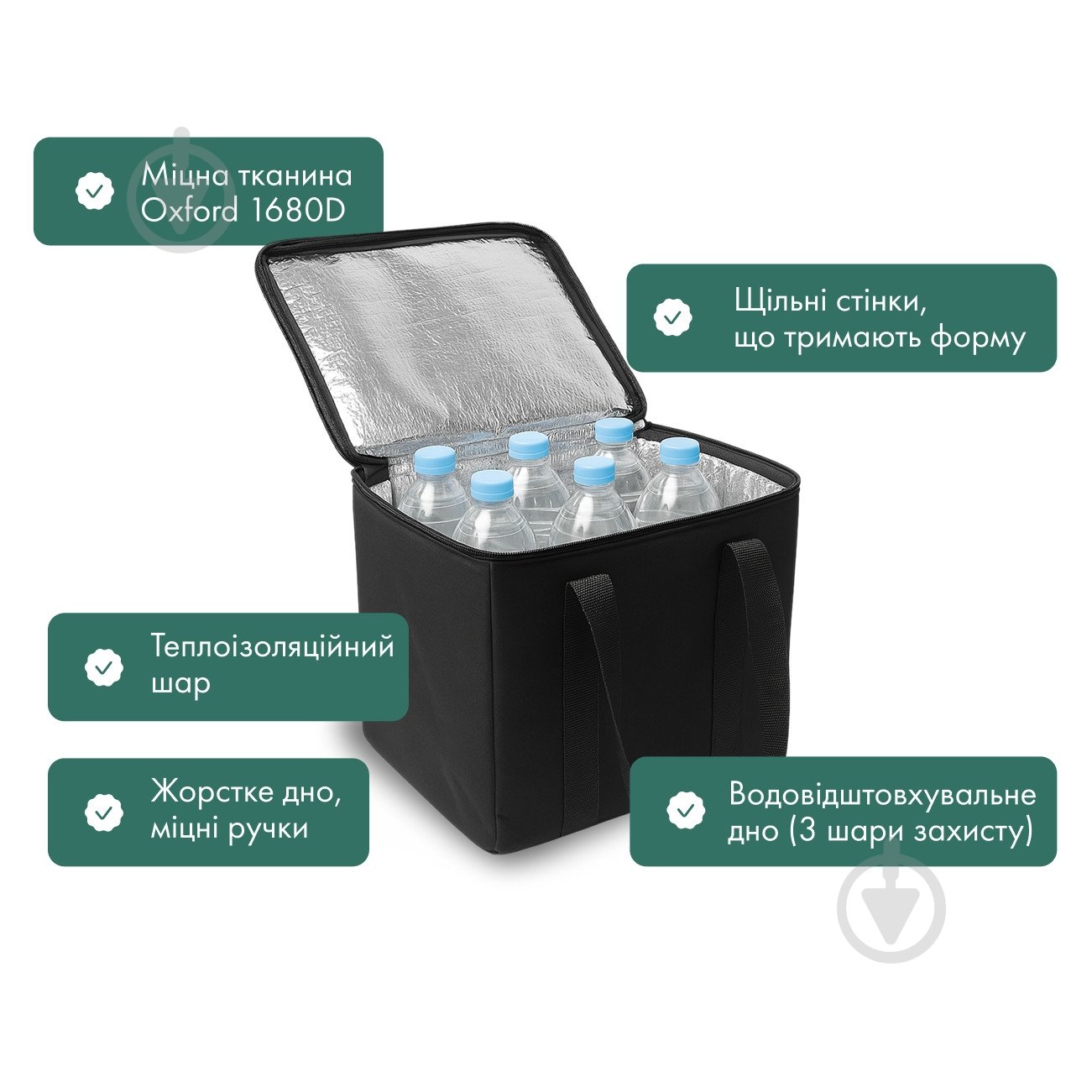 Термосумка-органайзер EVAtech EVOT0004 черный - фото 4 Термосумка-органайзер EVAtech EVOT0004 черный - фото 4