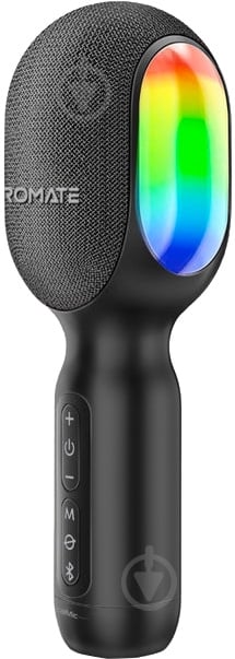 Микрофон Promate беспроводной со встроенным динамиком и функцией караоке (vocalmic.black) - фото 1