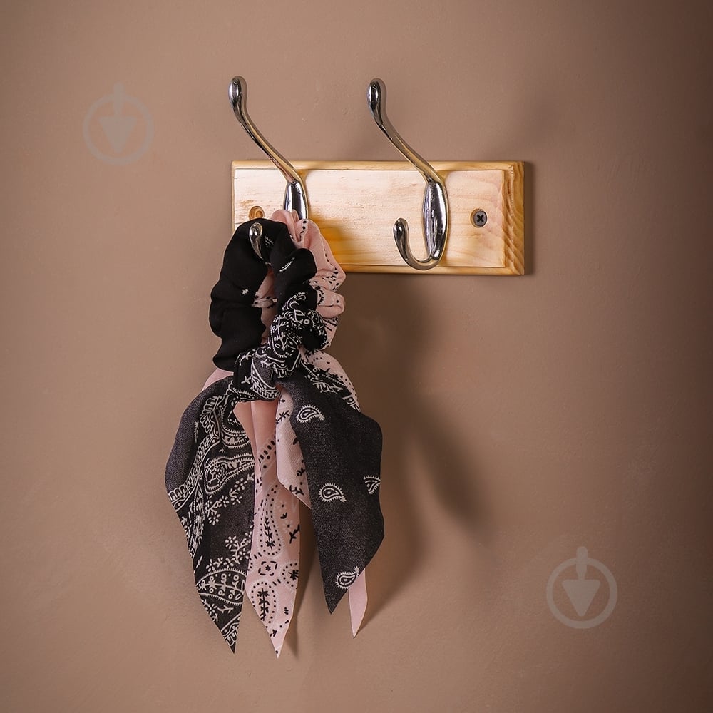 Вешалка с крючками Larvij LH2LPN01CH сосна/хром - фото 6